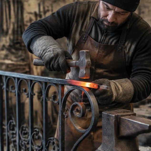 Ferronnerie sur mesure : préparer un garde-corps avec un artisan — illustration du blog Artisans Réunis