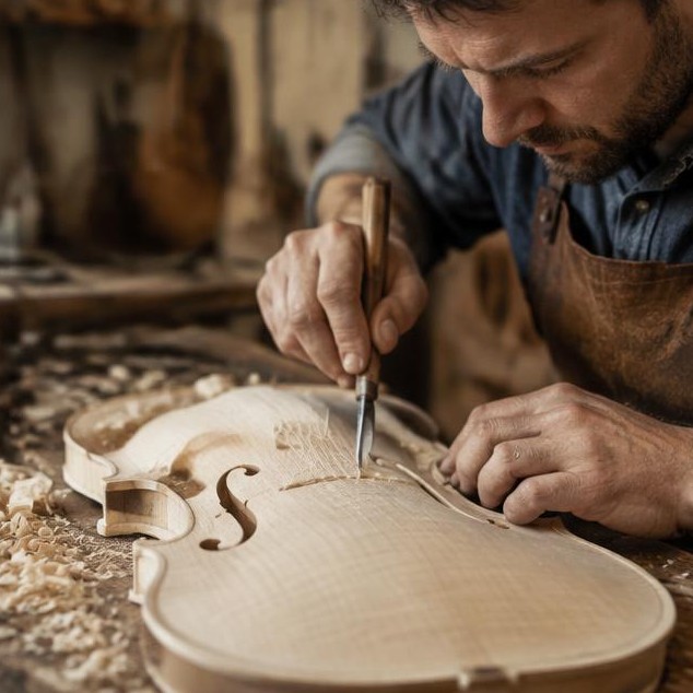 Luthier : préparer l’entretien d’un instrument à cordes — illustration du blog Artisans Réunis