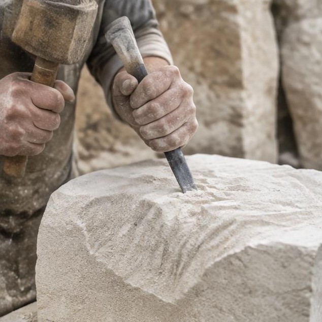 Tailleur de pierre : préparer la restauration d’un élément ancien — illustration du blog Artisans Réunis