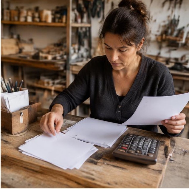 Artisan : organiser ses devis et factures sans perdre le fil — illustration du blog Artisans Réunis