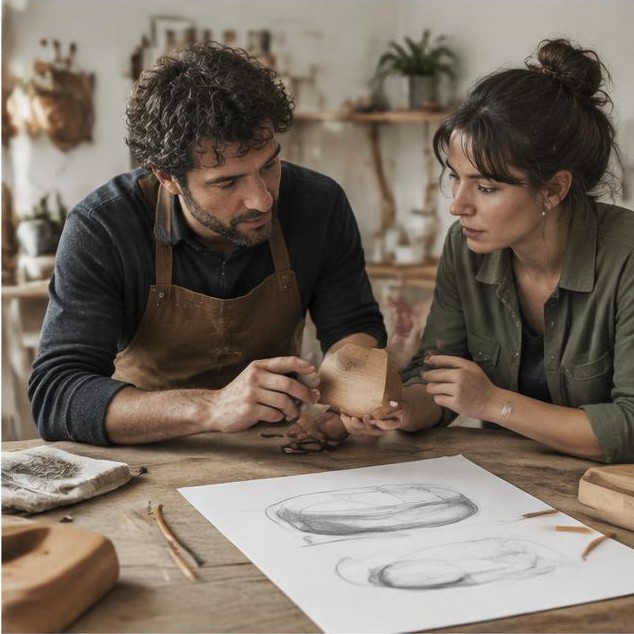 Commande artisanale sur mesure : rédiger un cahier des charges simple — illustration du blog Artisans Réunis